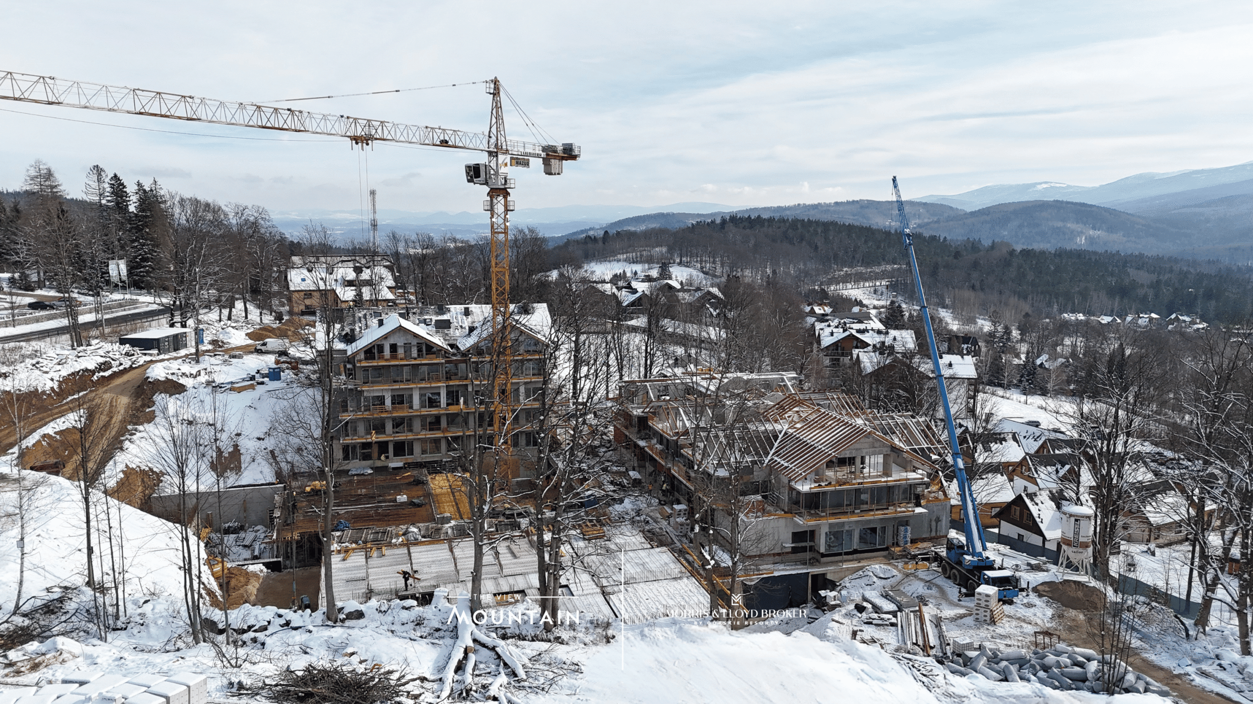 Postęp na budowie The View Mountain – luty 2026